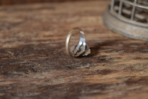 Hematite Sterling Ring Size 5 3/4 - Bell Trading Post